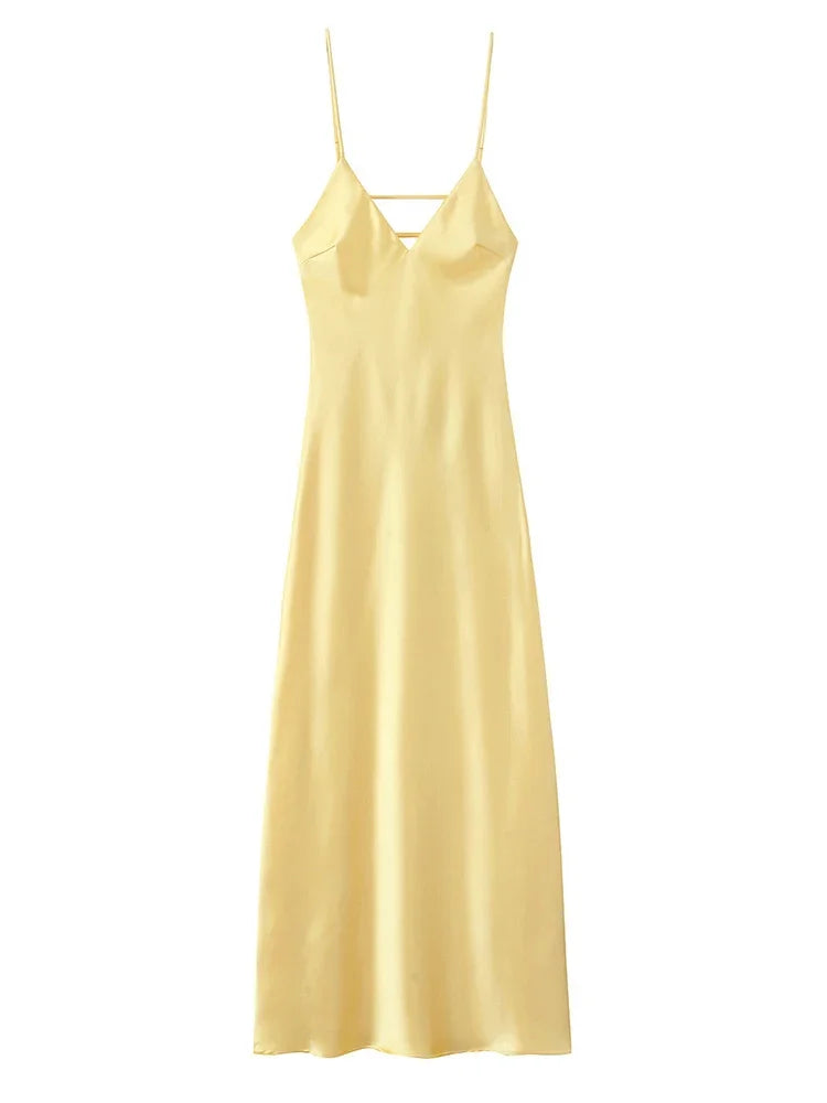 De Satin Dress