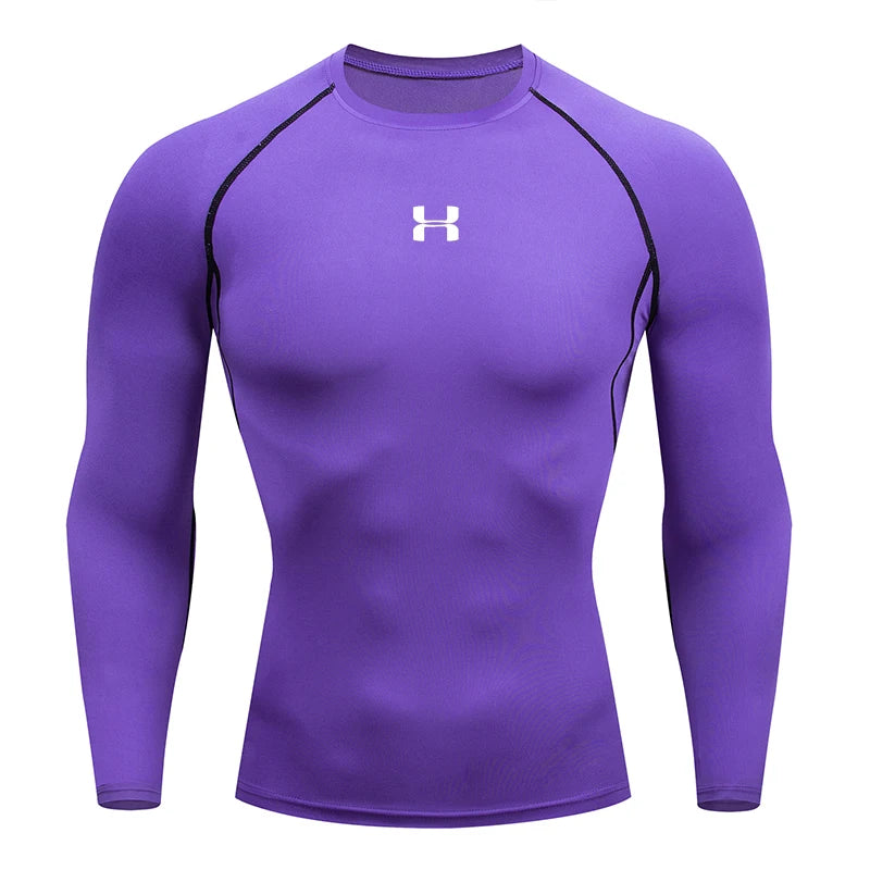 Men's Compression Long sleeves Gym Sweatshirt