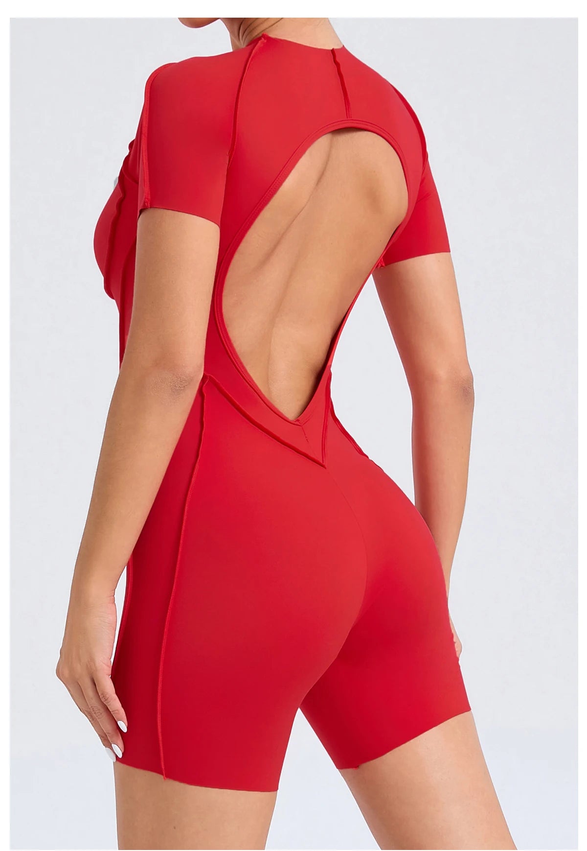Short Gym Jumpsuit