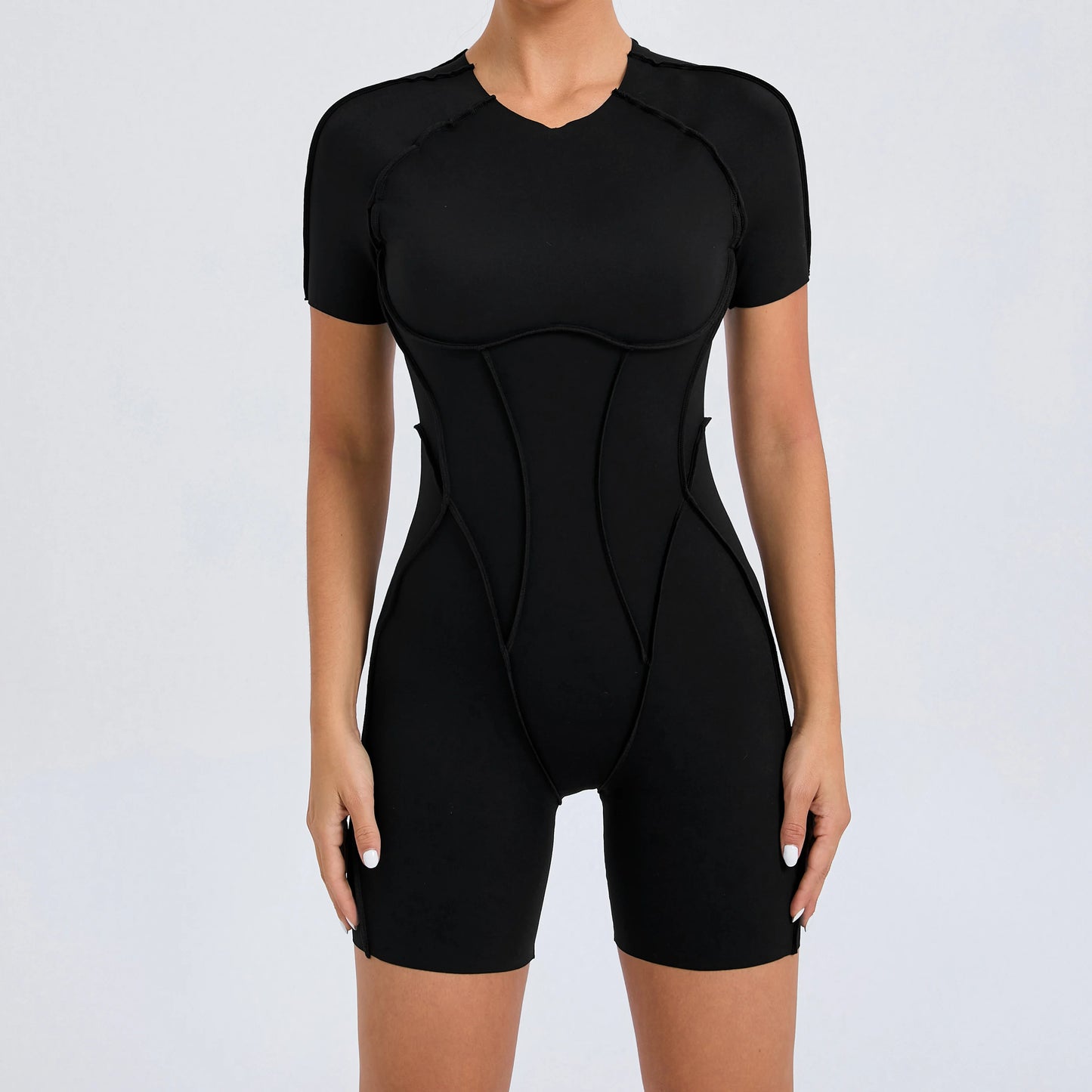 Short Gym Jumpsuit