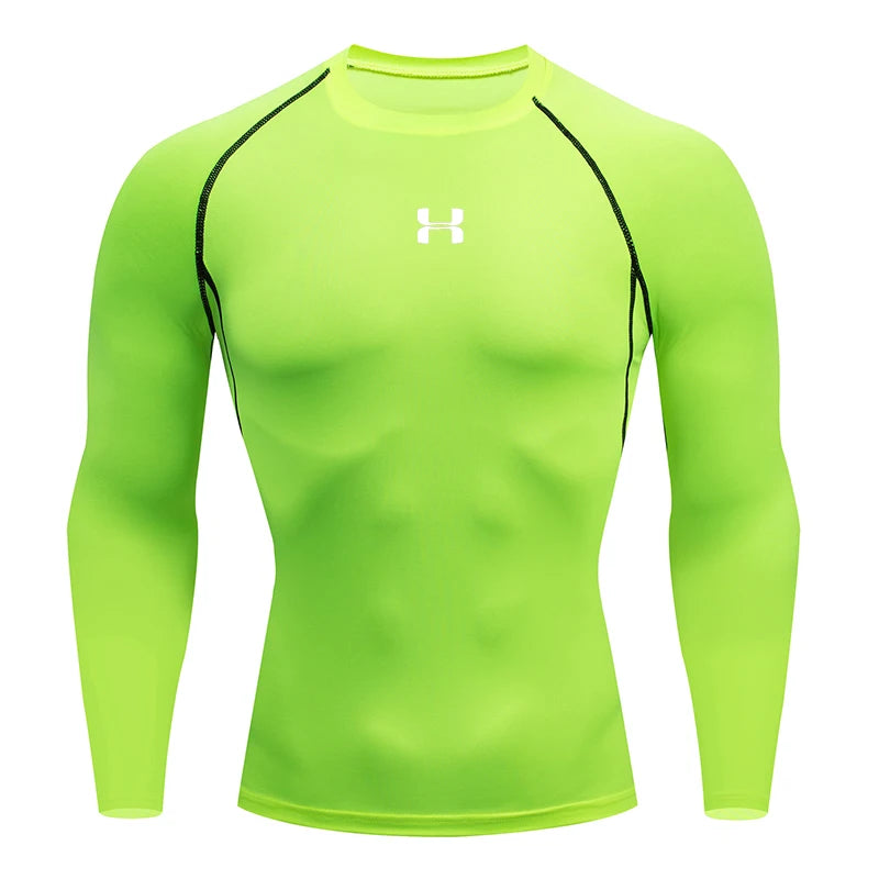 Men's Compression Long sleeves Gym Sweatshirt