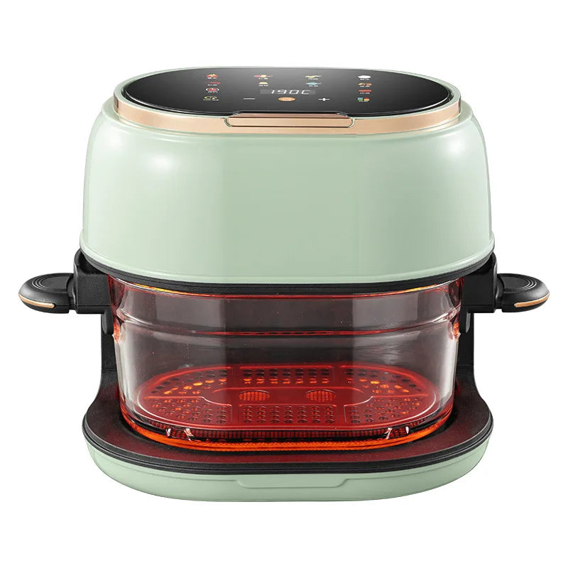New Large Capacity Household Intelligent Multi-Functional Visual Air Fryer Electric Fryer Oven