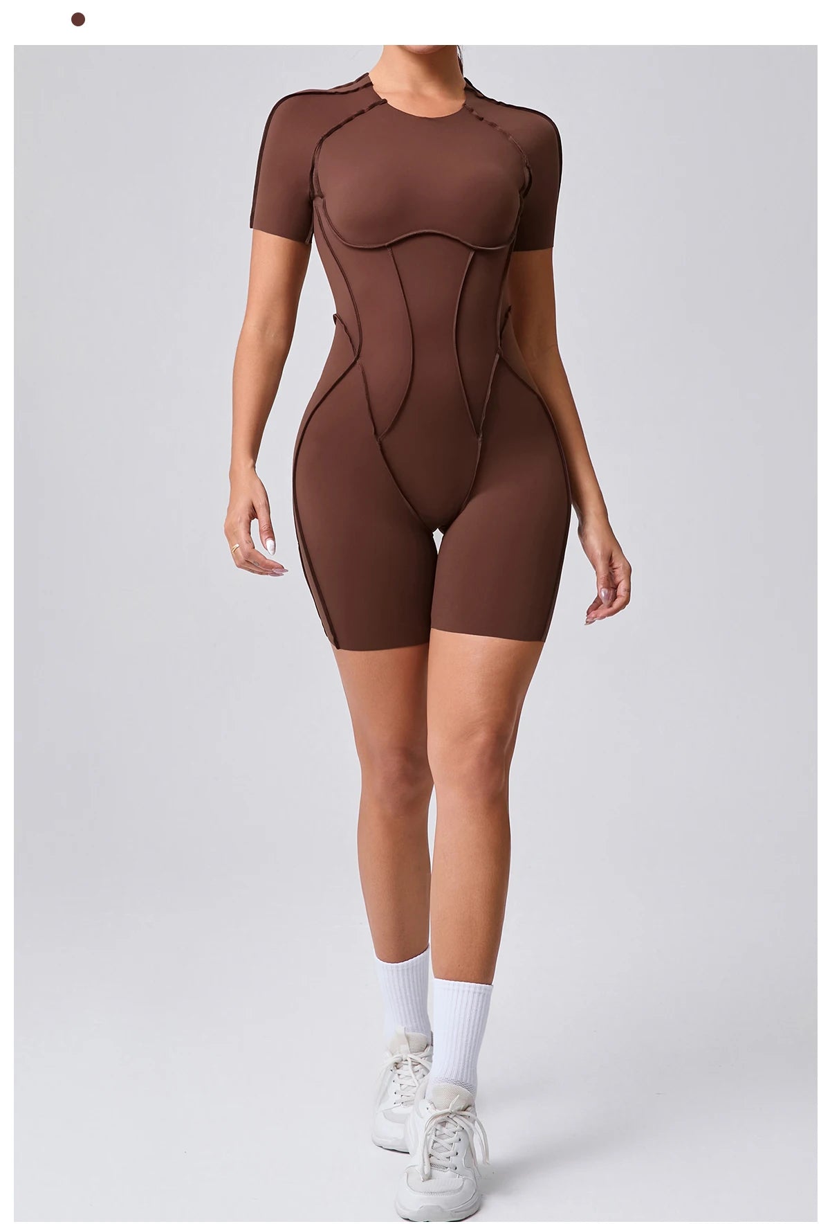 Short Gym Jumpsuit