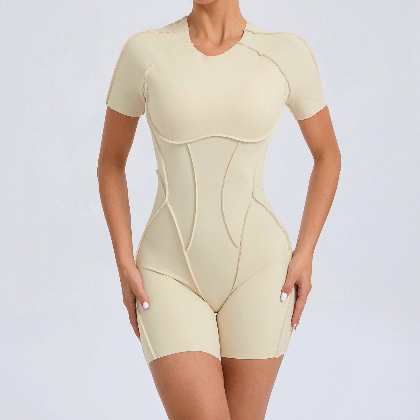 Short Gym Jumpsuit