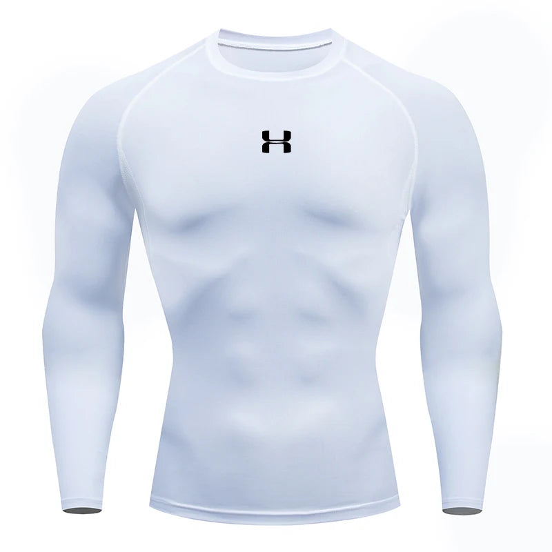 Men's Compression Long sleeves Gym Sweatshirt