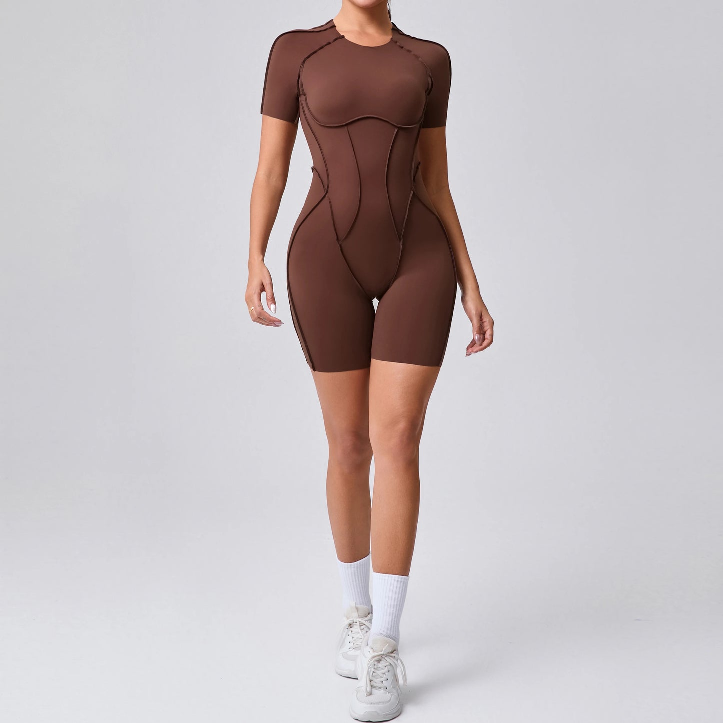 Short Gym Jumpsuit
