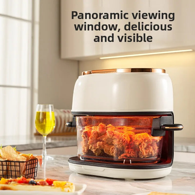 New Large Capacity Household Intelligent Multi-Functional Visual Air Fryer Electric Fryer Oven