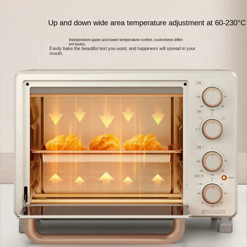 Midea Oven Household Small Multifunctional Baking 25L Pizza Oven Electric Kitchen Microwave Barbecue