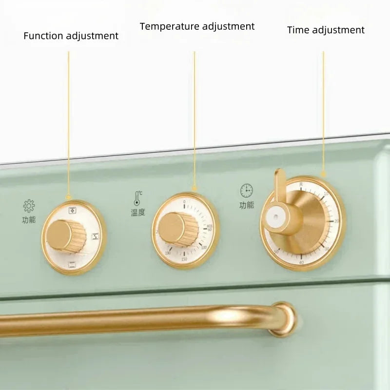 Petrus 20L 220V Electric Oven Air Fryer Multifunctional Intelligent Fermentation Fruit Dryer Home Baking Oven Knob Control Oven