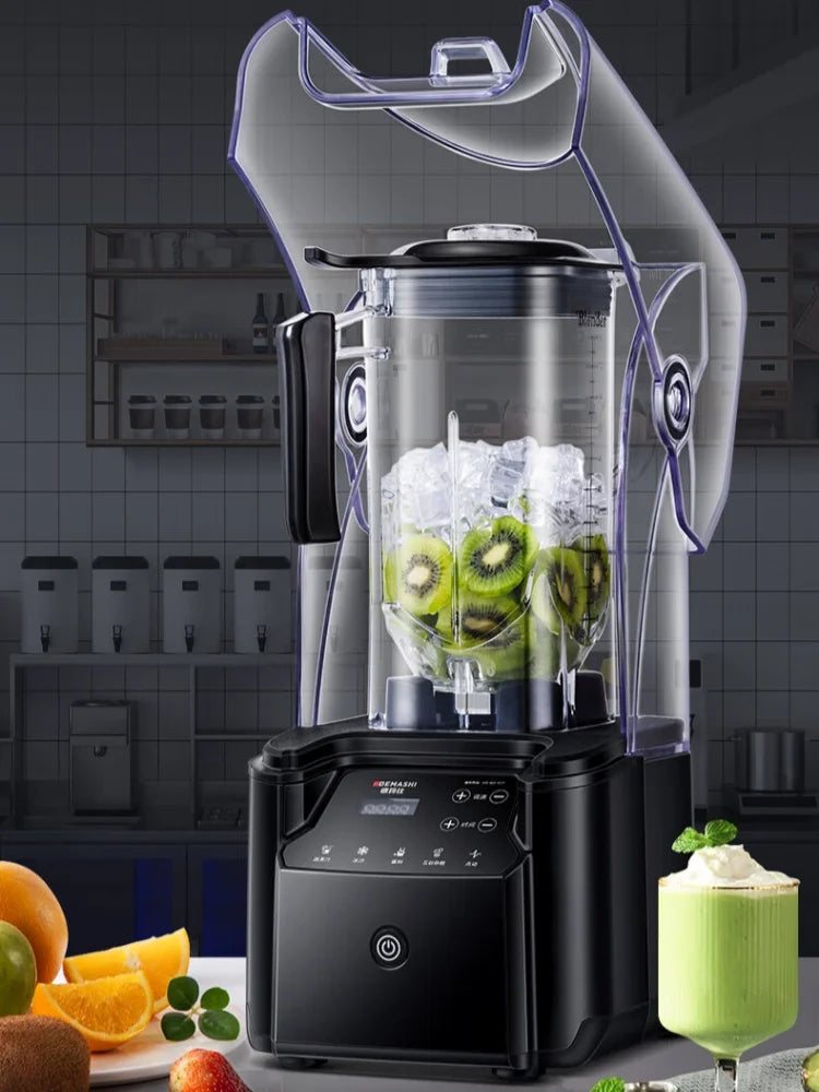 2.2L High Speed Blender Non-heating Low Noise Ice Sand Crusher Multifunctional Ice Machine Fully Automatic Juicer