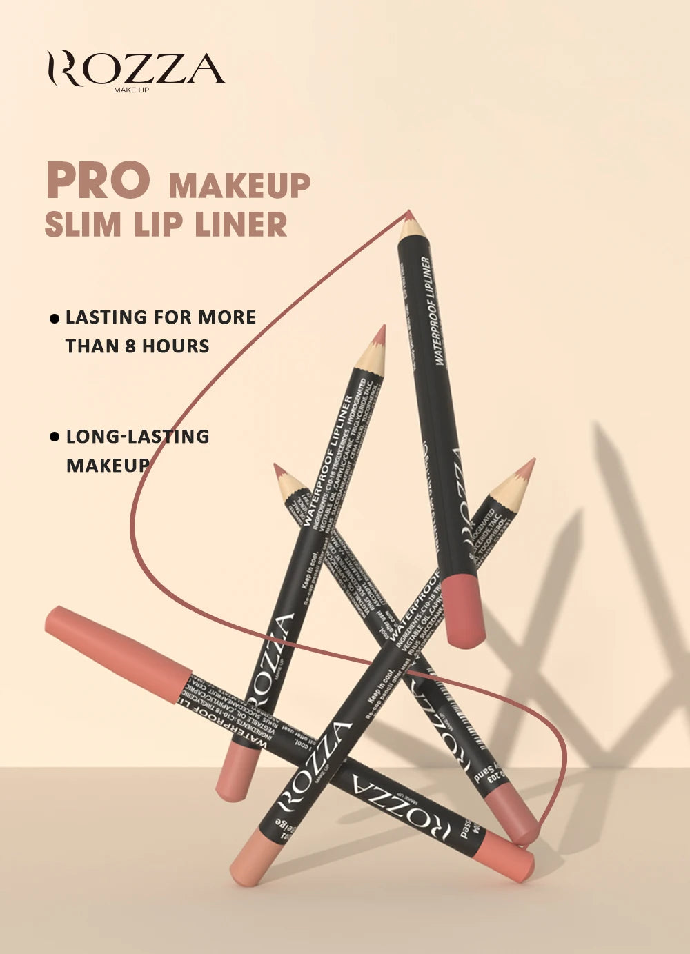 IT GIRL Waterproof Lip Liner Pencil Set