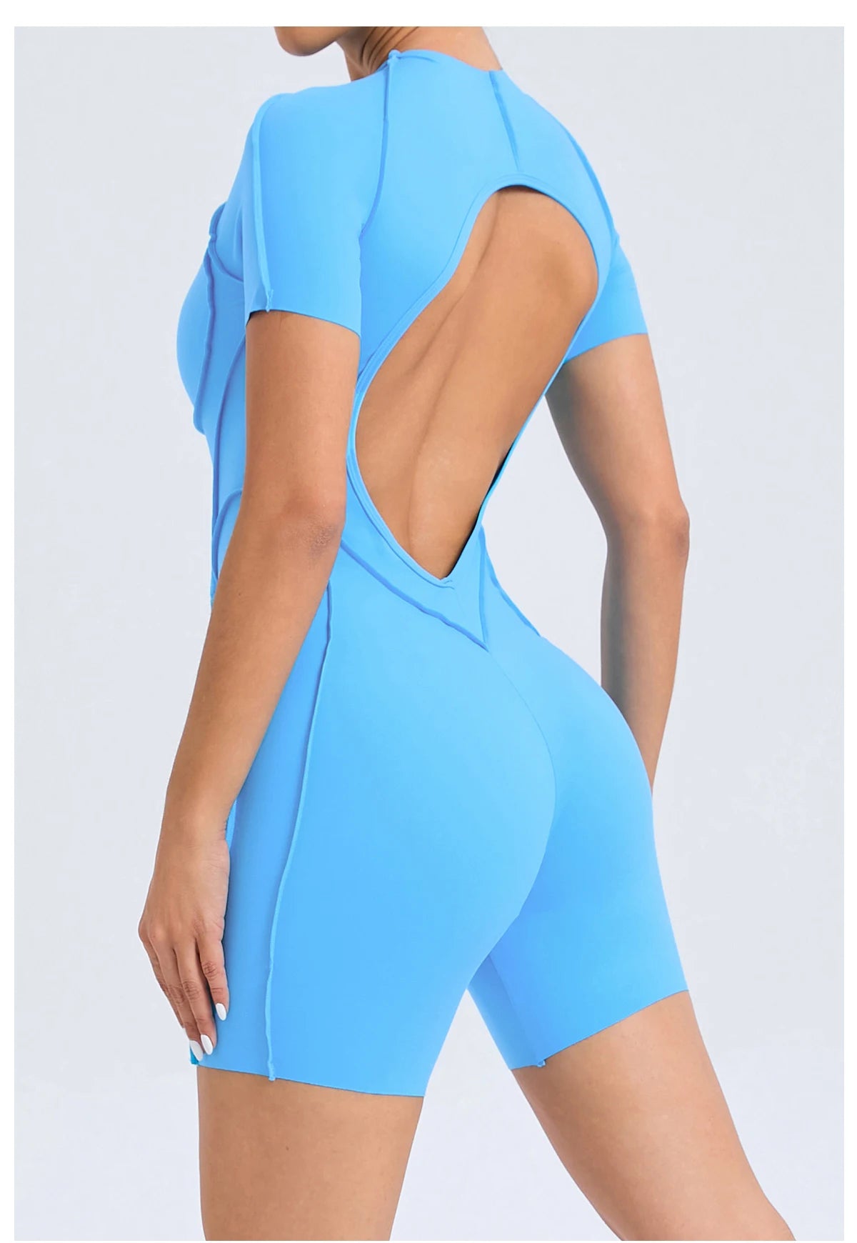 Short Gym Jumpsuit