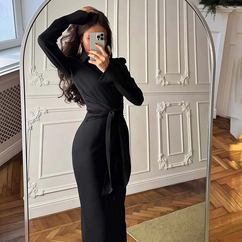 Luxe Bandage Maxi Dress