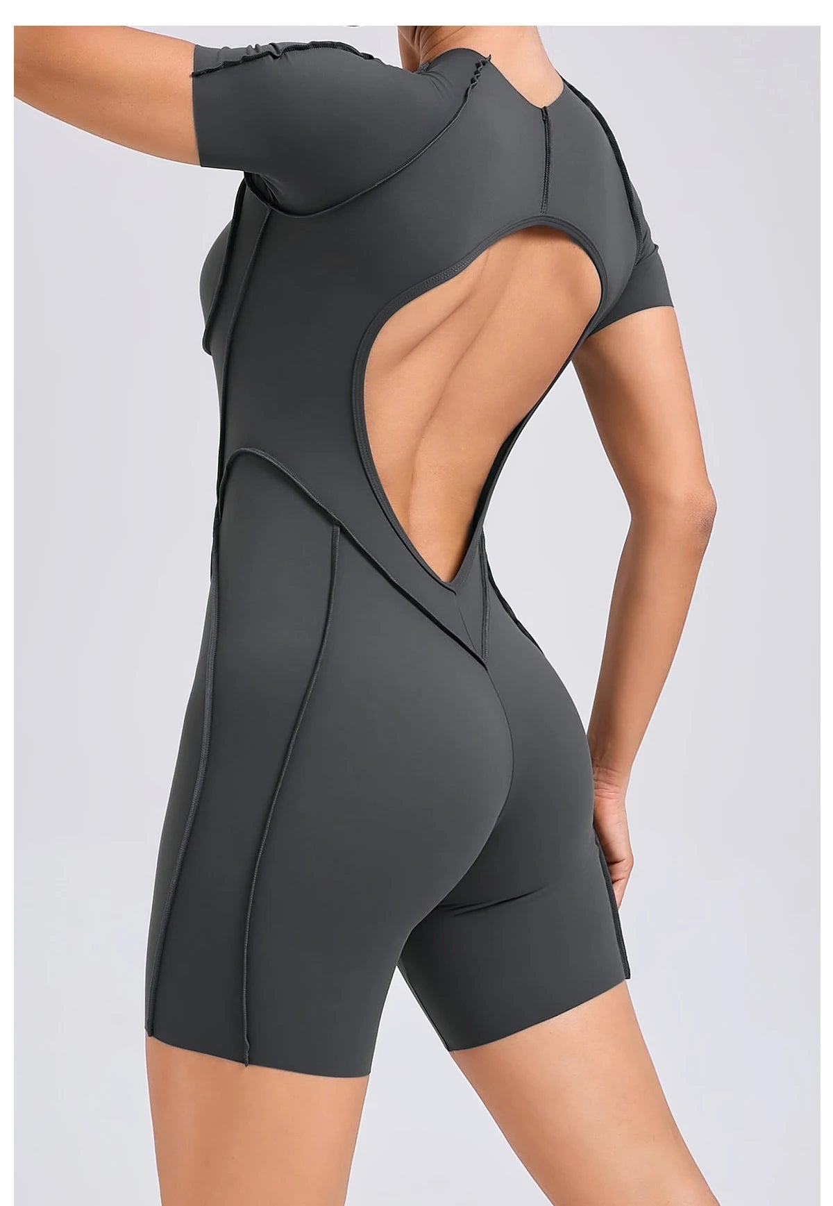 Short Gym Jumpsuit