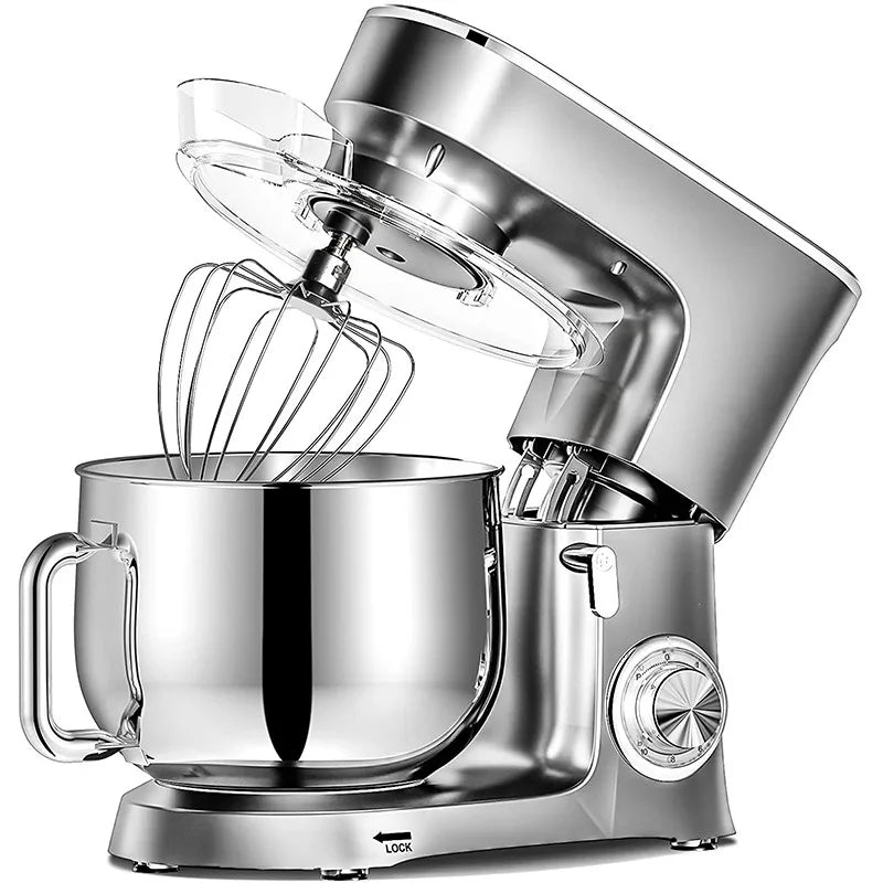 Stand Mixer 1500W food Mixer 8L Kitchen Electric Mixer with Bowl,Dough Hook,Wire Whisk