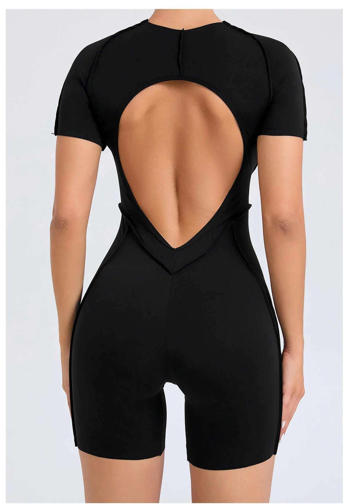 Short Gym Jumpsuit