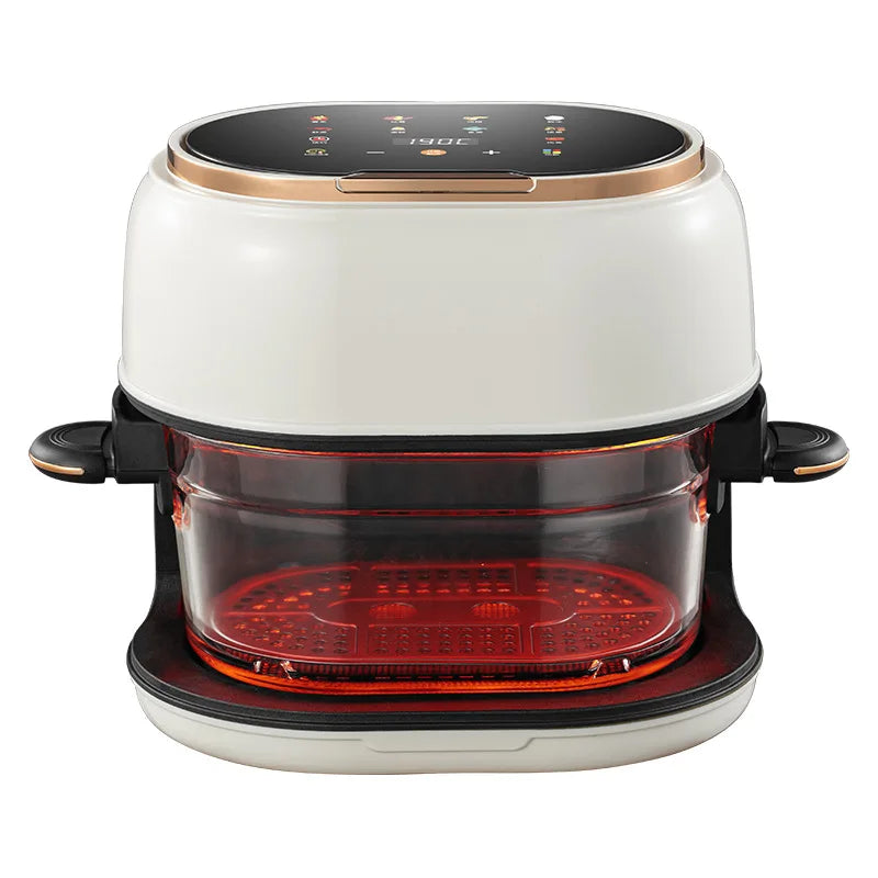 New Large Capacity Household Intelligent Multi-Functional Visual Air Fryer Electric Fryer Oven
