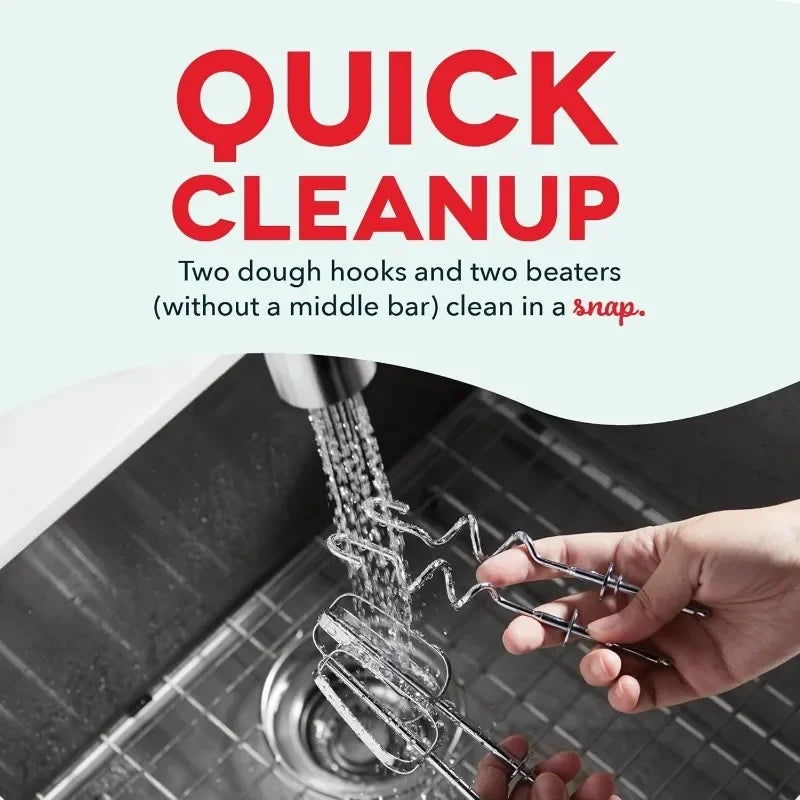 A high Speed Stand Mixer with 3 Quart Stainless Steel Mixing Bowl