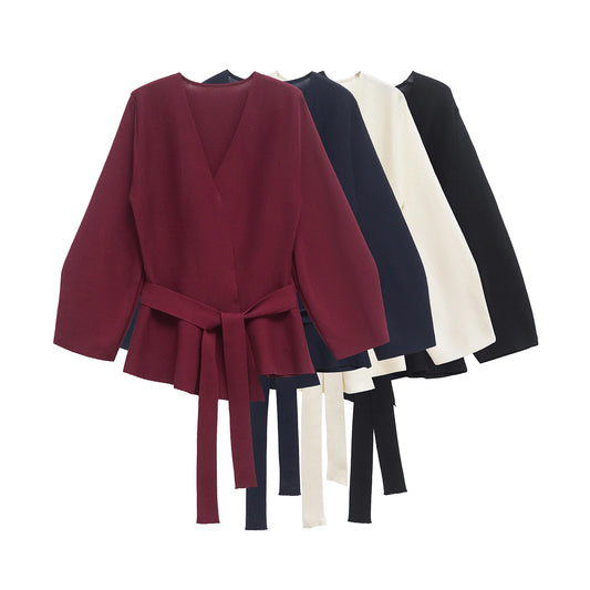 Knit Blazer Comfy Top