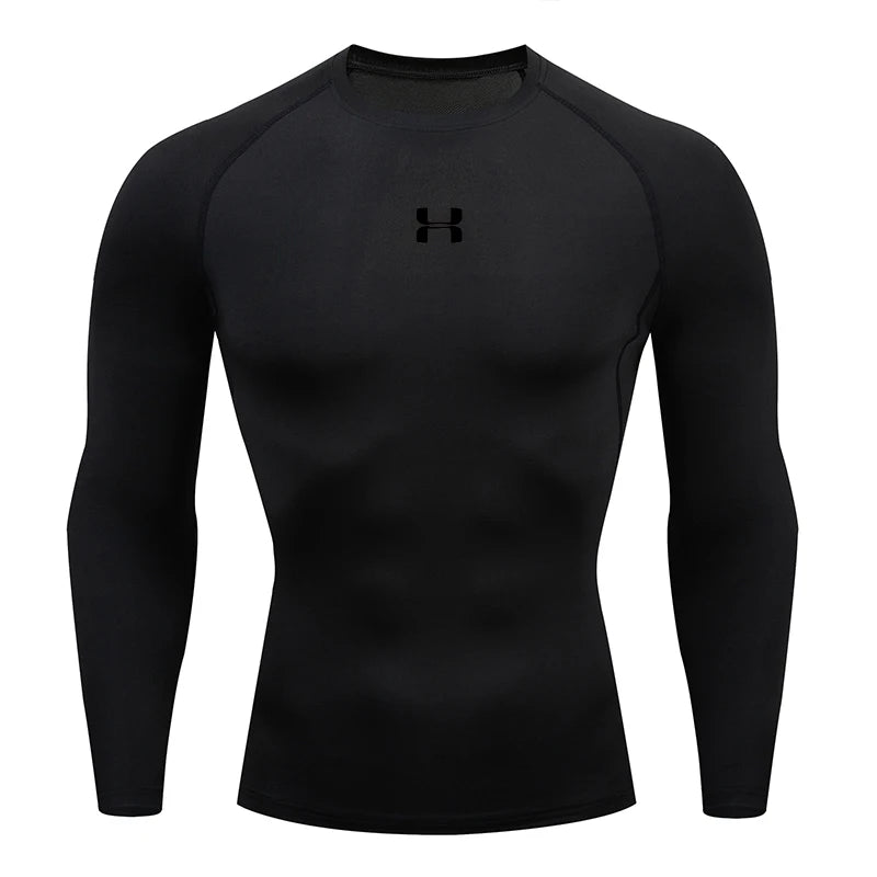 Men's Compression Long sleeves Gym Sweatshirt