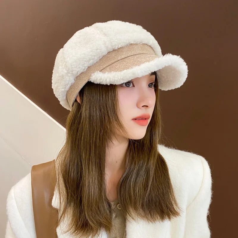 Fleece Duckbill Hat
