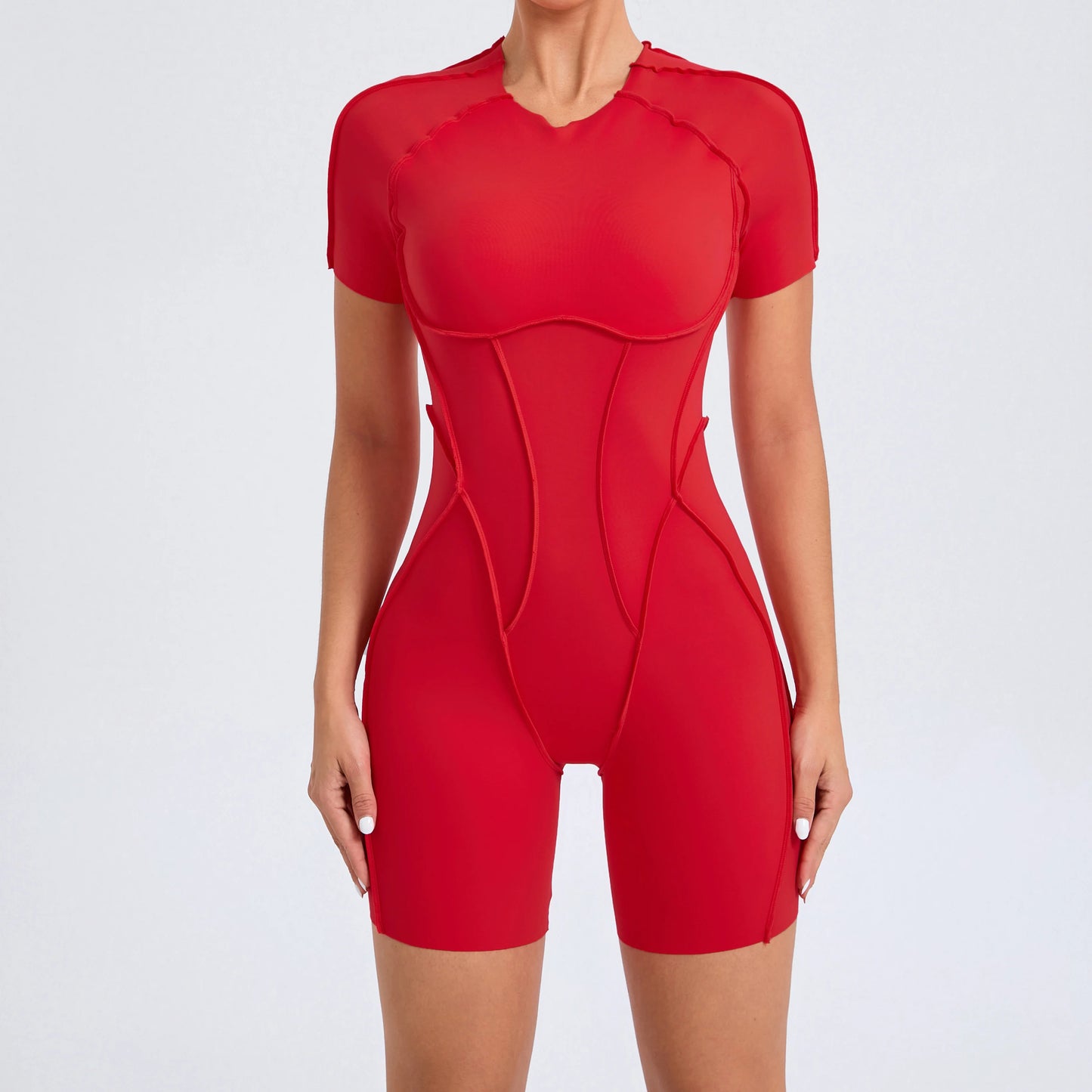Short Gym Jumpsuit