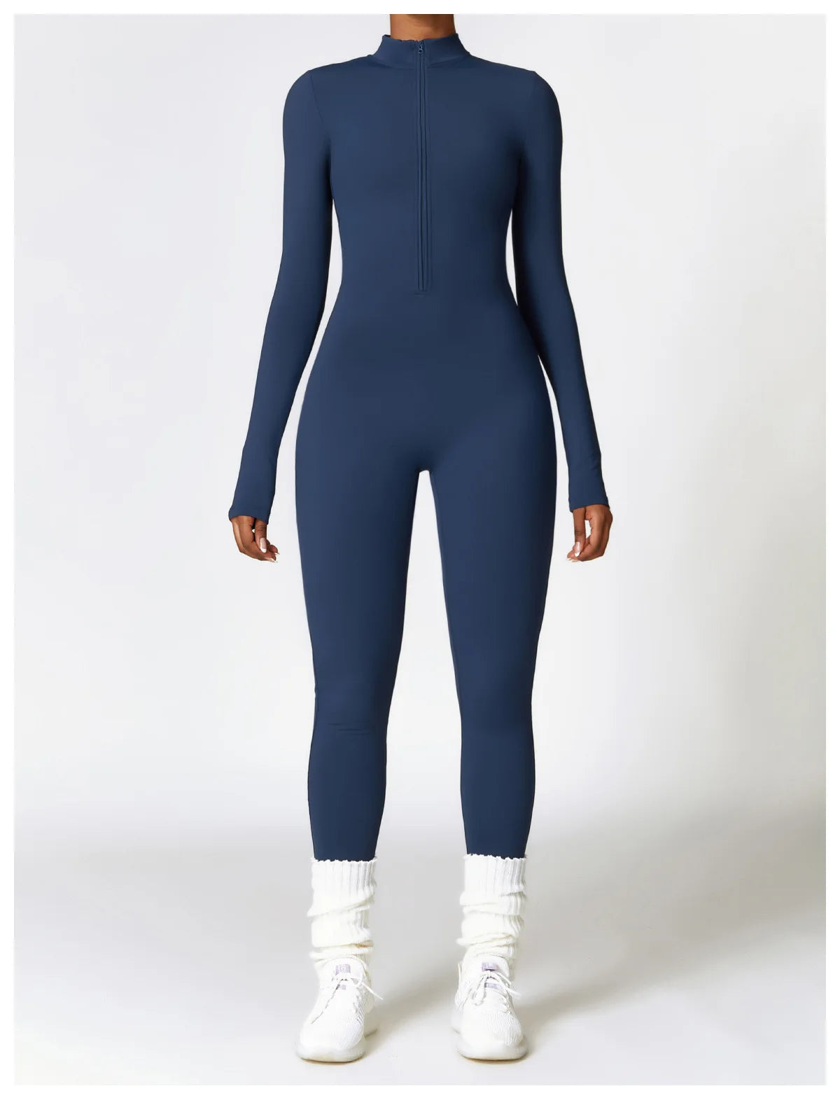 Zipper Yoga Rompers