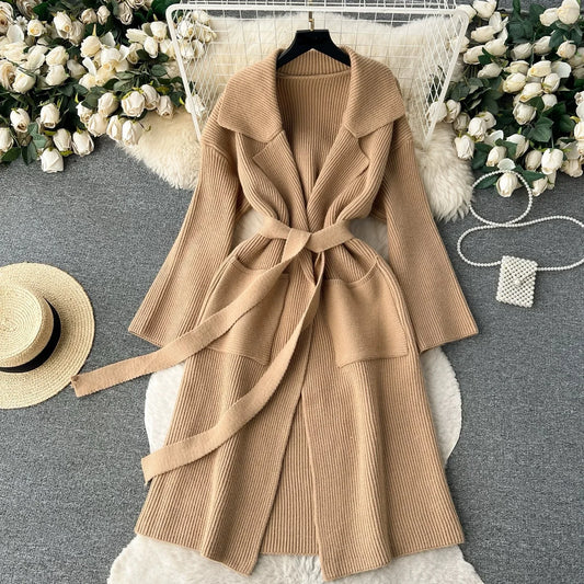 Long Cardigan Autumn Outerwear