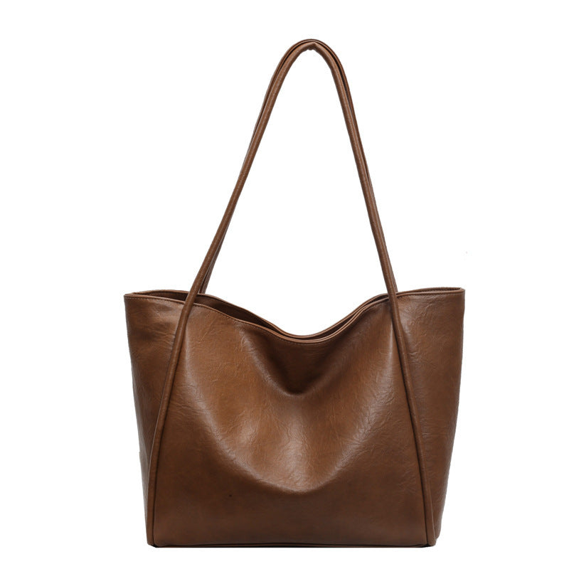 Soft Leather Tote Bag