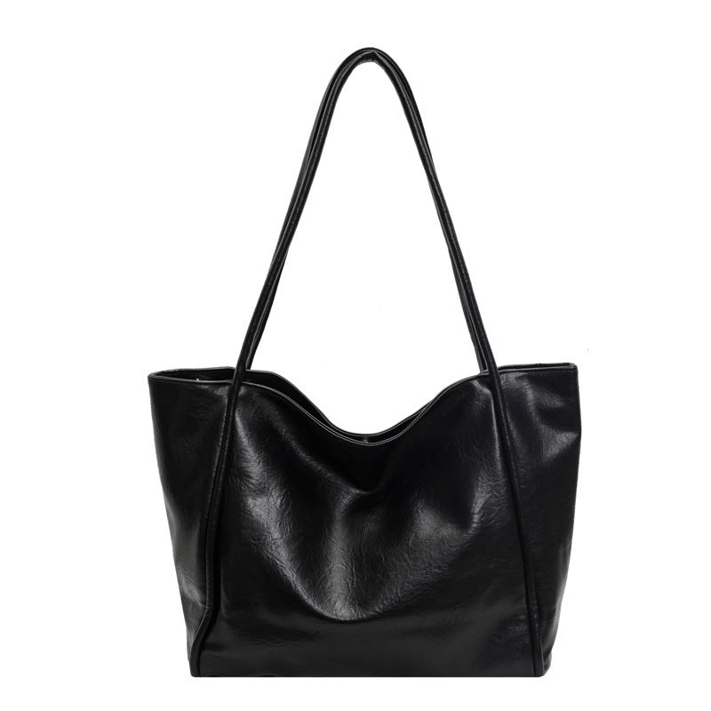Soft Leather Tote Bag