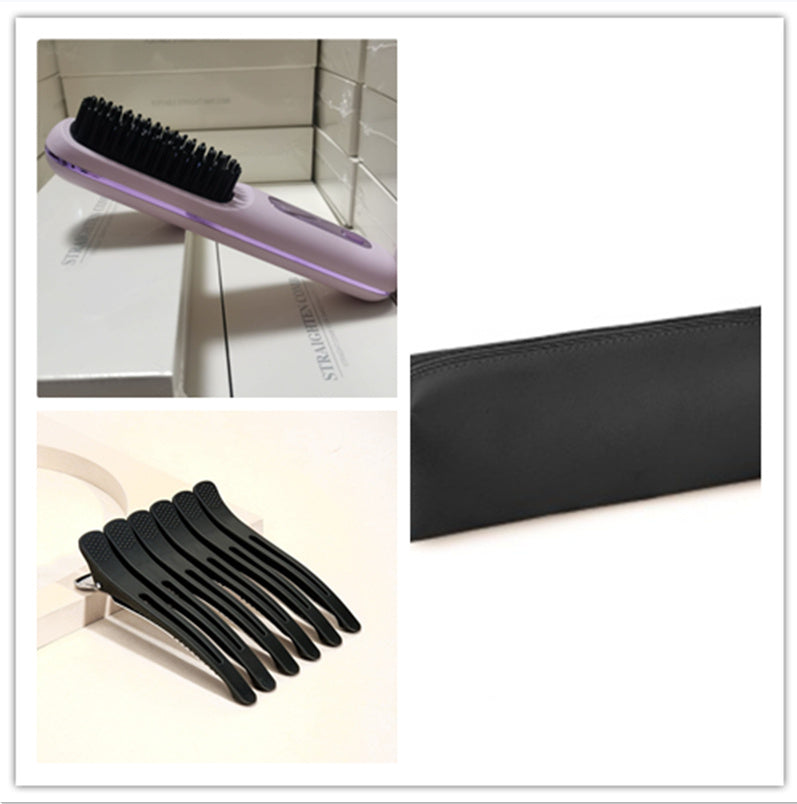 2 In 1  Hair Comb Wireless Hair Straightener