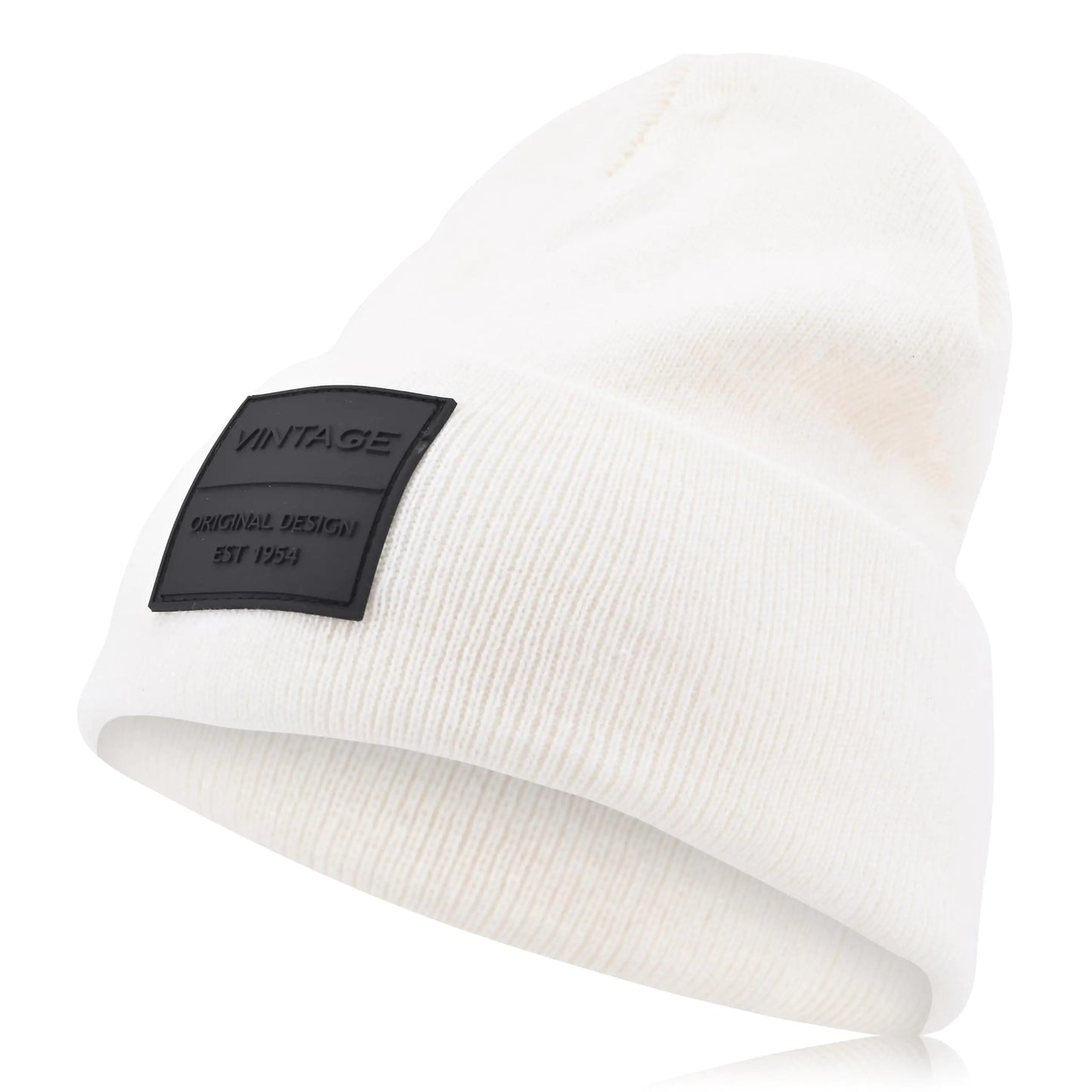 VINTAGE HAVANA Off White Beanie