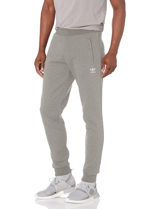 Adidas  Men Essentials Trefoil Joggers Grey Heather